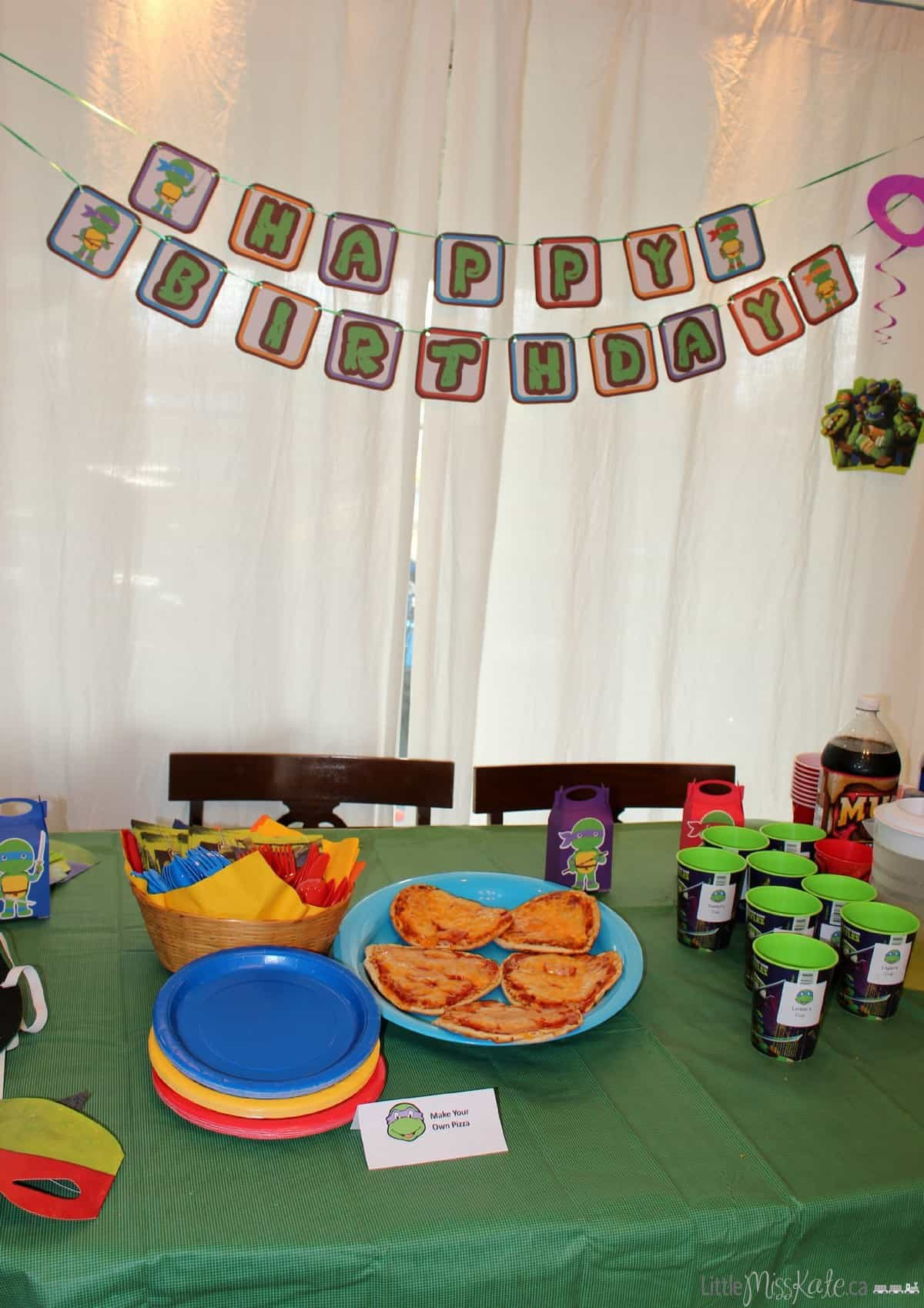 Ninja Turtle Birthday Party Food Ideas
 Teenage Mutant Ninja Turtle Inspired Birthday Party Food