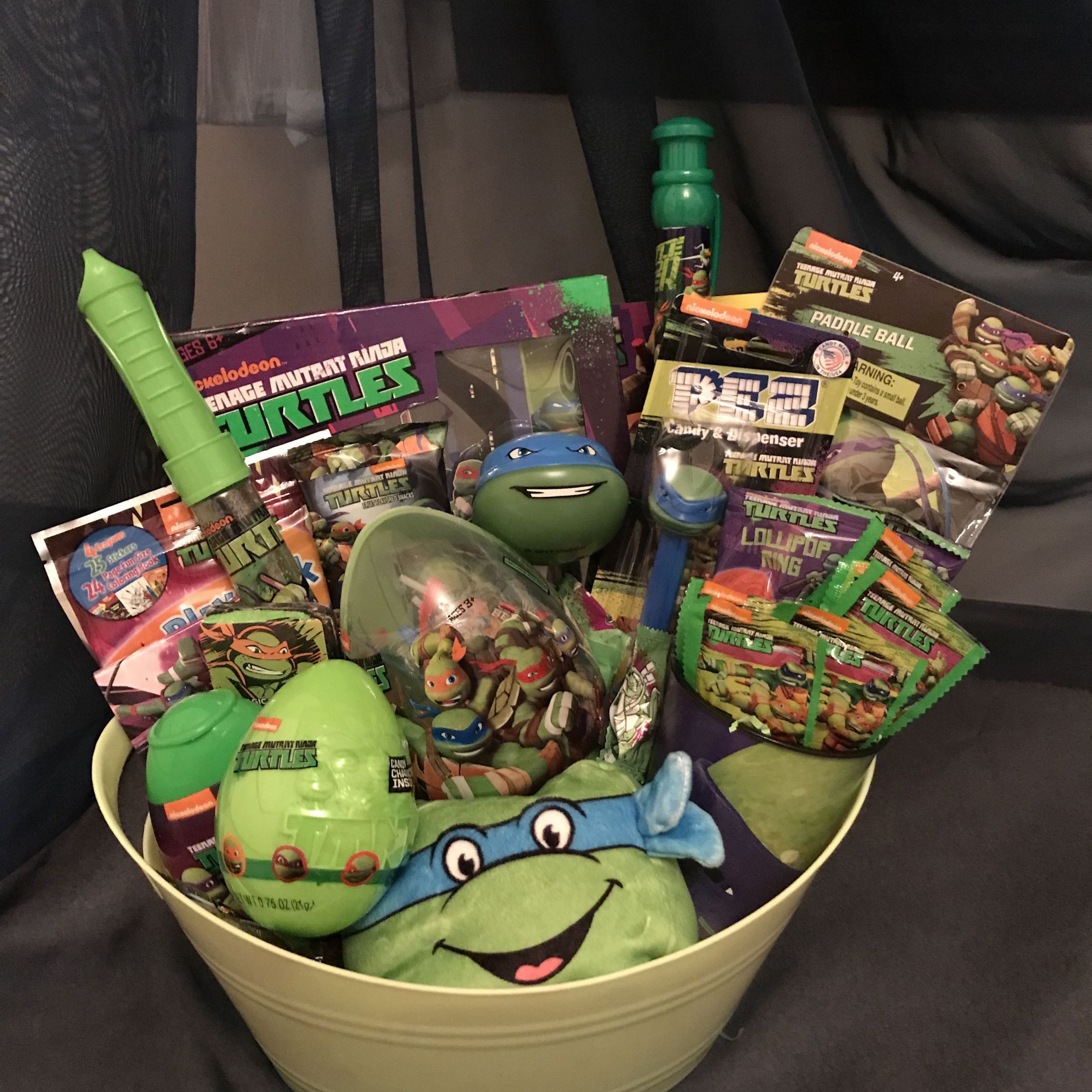 Ninja Turtle Gifts For Kids
 Teenage Mutant Ninja Turtles Gift Basket