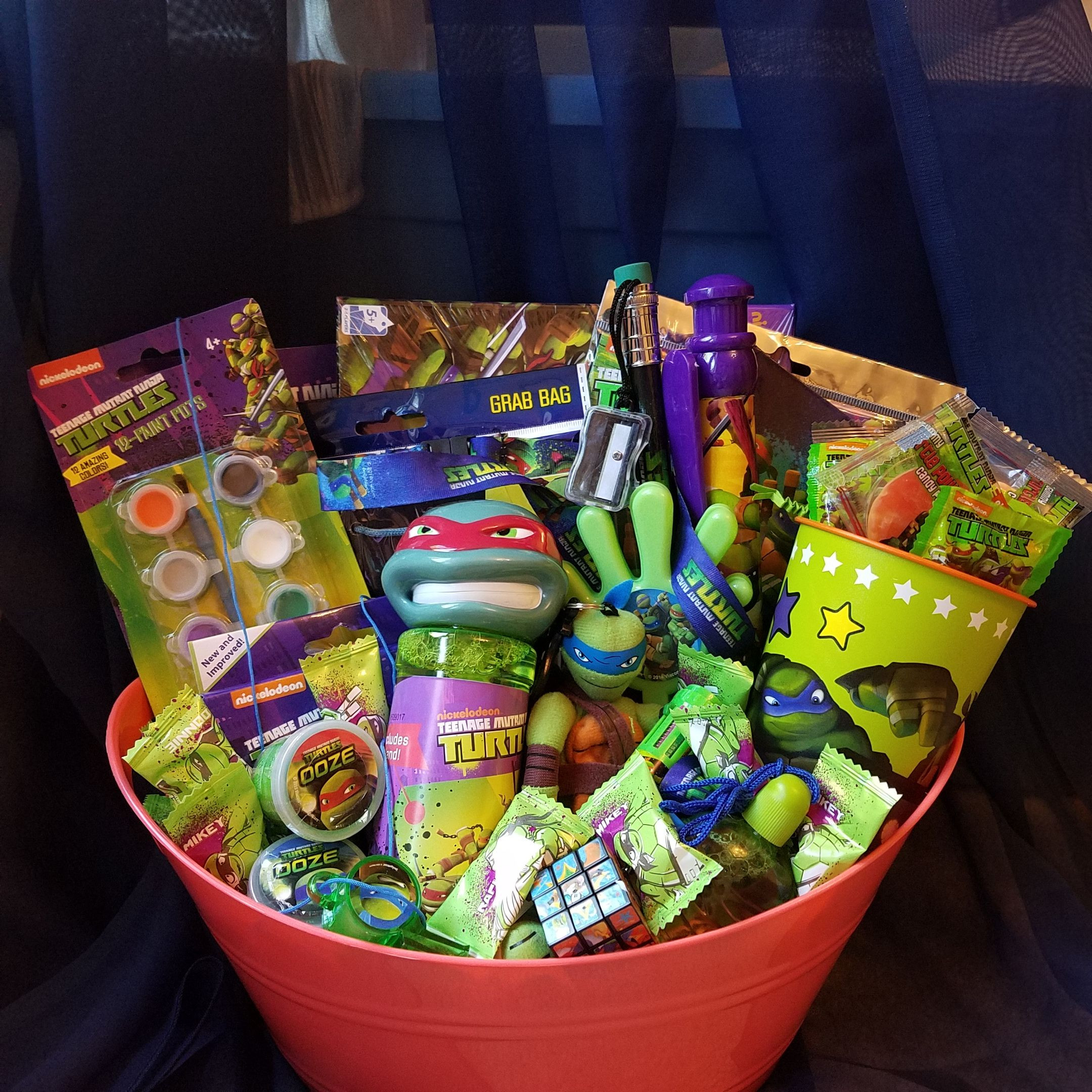 Ninja Turtle Gifts For Kids
 Teenage Mutant Ninja Turtles Gift Basket