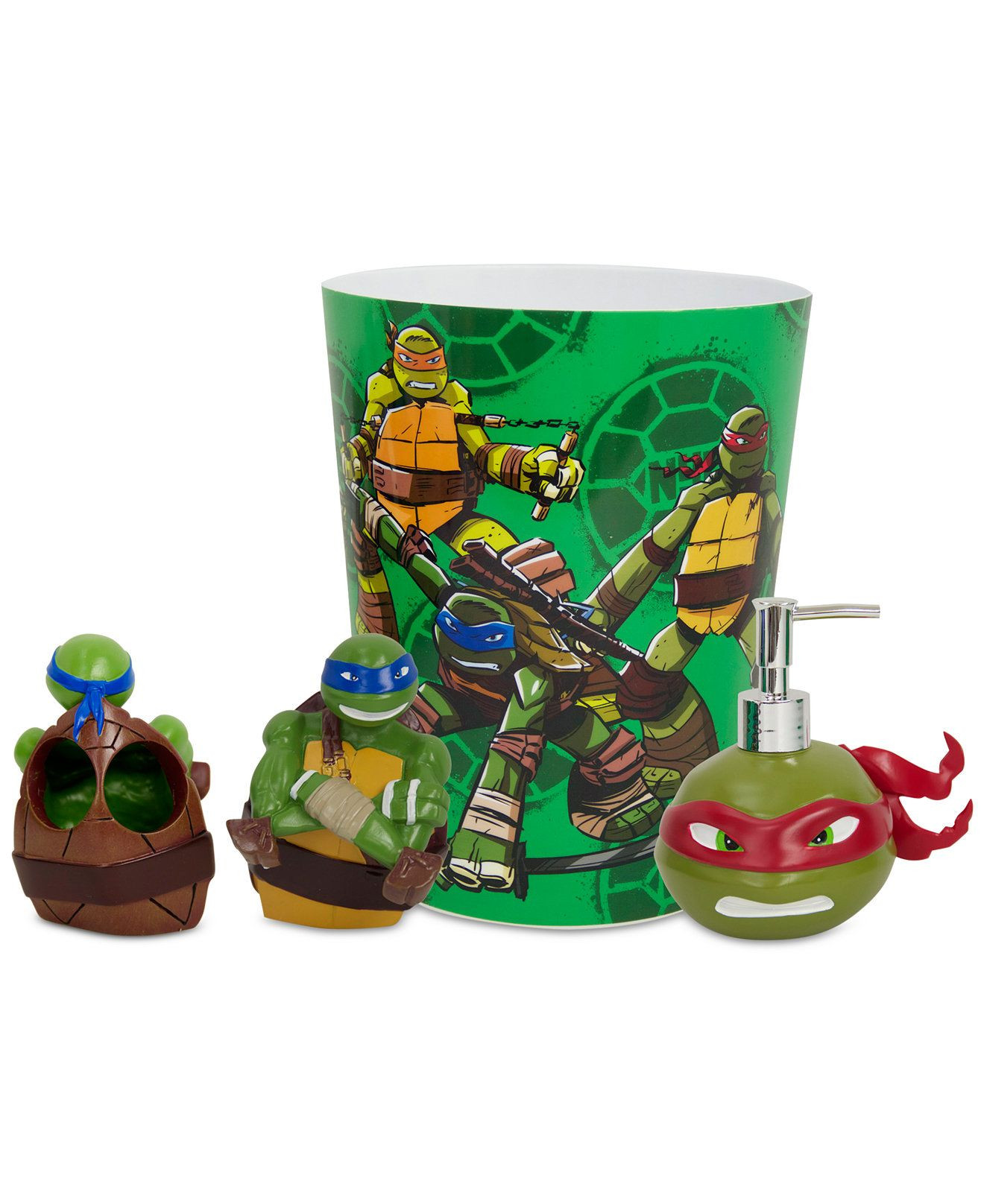 Ninja Turtles Bathroom Decor
 Teenage Mutant Ninja Turtles Bath Accessories Collection