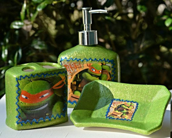 Ninja Turtles Bathroom Decor
 Check out this item in my Etsy shop