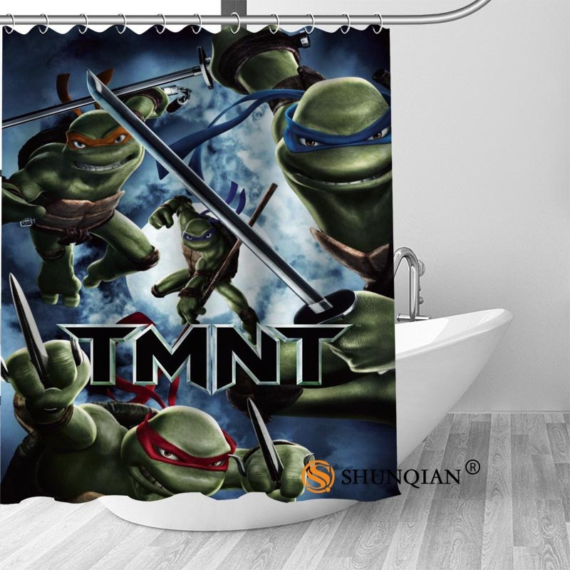 Ninja Turtles Bathroom Decor
 Teenage Mutant Ninja Turtles Shower Curtain Bathroom