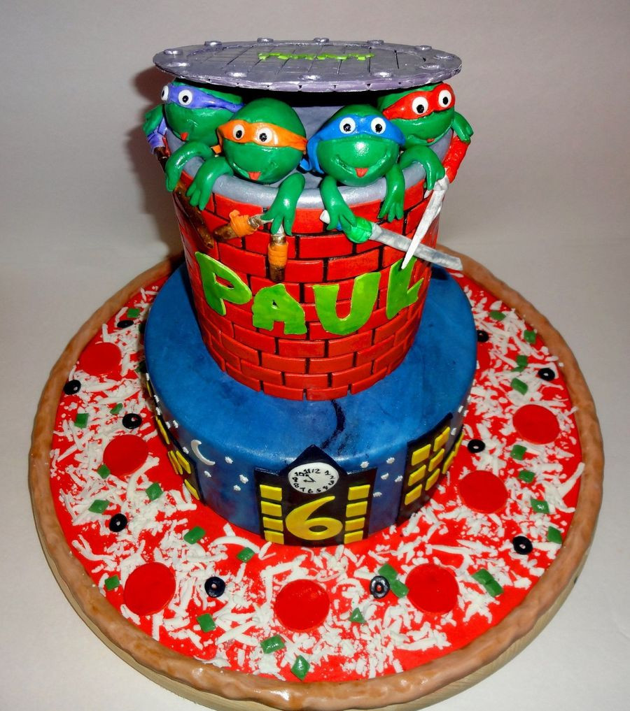 Ninja Turtles Birthday Cakes
 Teenage Mutant Ninja Turtles 6Th Birthday Cake
