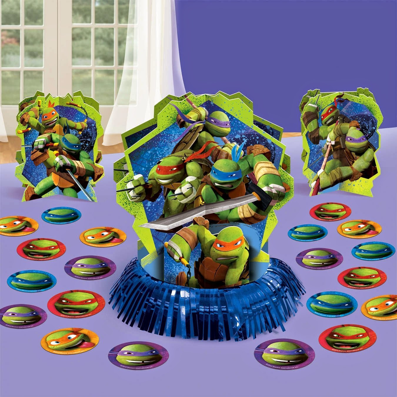 Ninja Turtles Birthday Decorations
 Teenage Mutant Ninja Turtles Themed Birthday Party