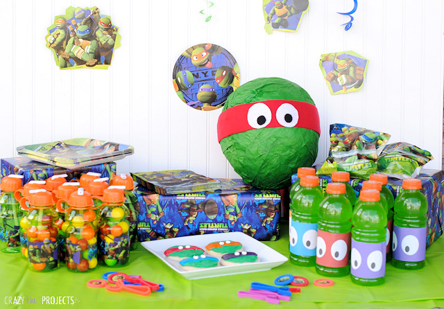 Ninja Turtles Birthday Decorations
 Fun Teenage Mutant Ninja Turtle Party Ideas Dude