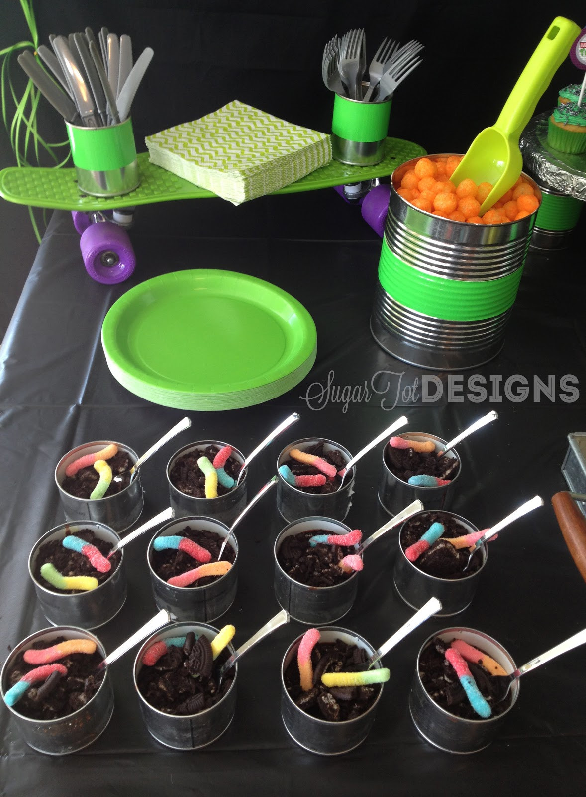 Ninja Turtles Birthday Decorations
 sugartotdesigns Teenage Mutant Ninja Turtle Party