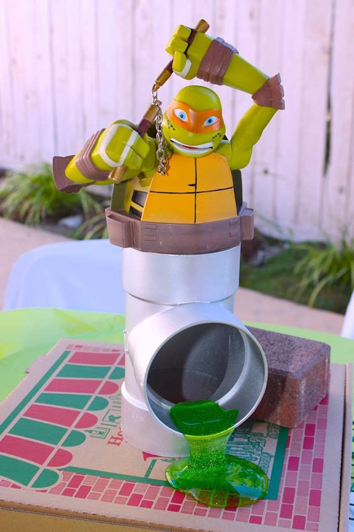 Ninja Turtles Birthday Decorations
 Kara s Party Ideas Totally Rad Teenage Mutant Ninja