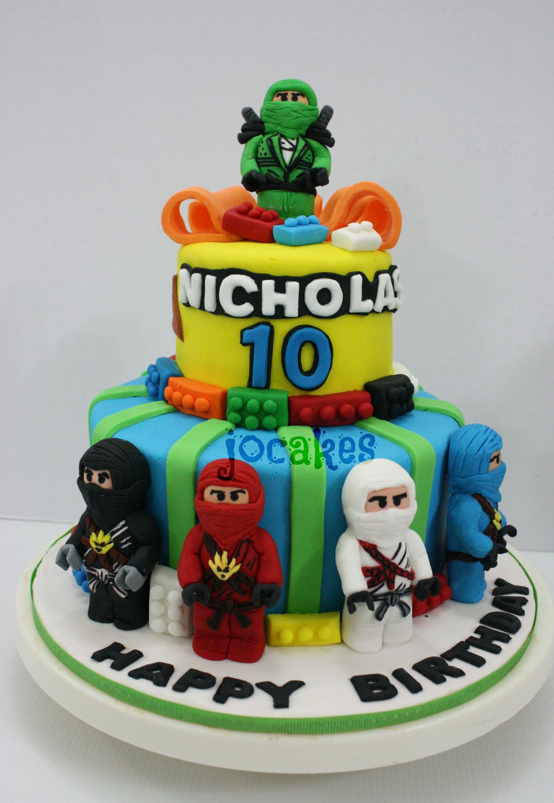 Ninjago Birthday Cake
 Ninjago cookies