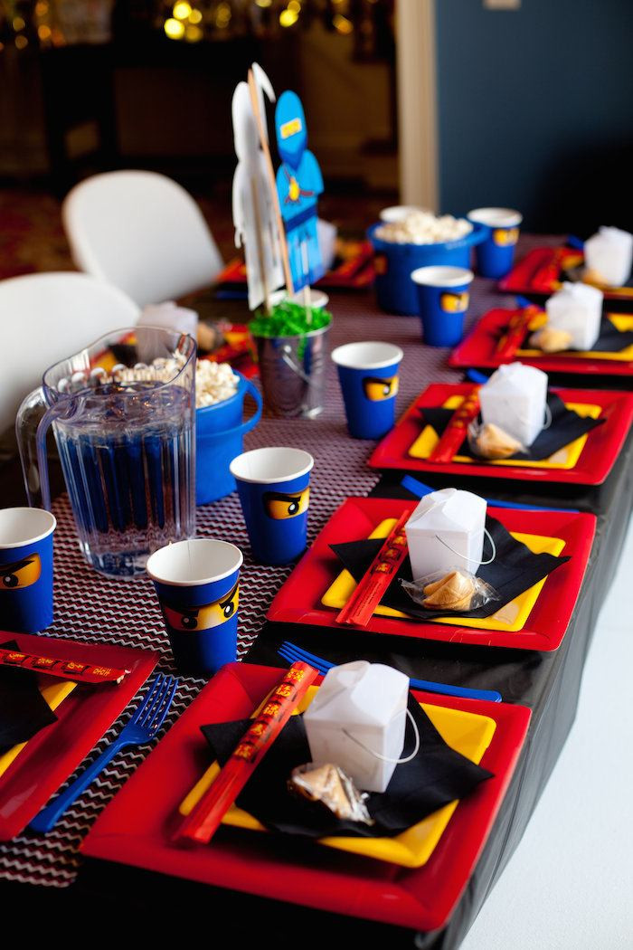 Ninjago Birthday Party
 Kara s Party Ideas Ninjago Themed Birthday Party Planning