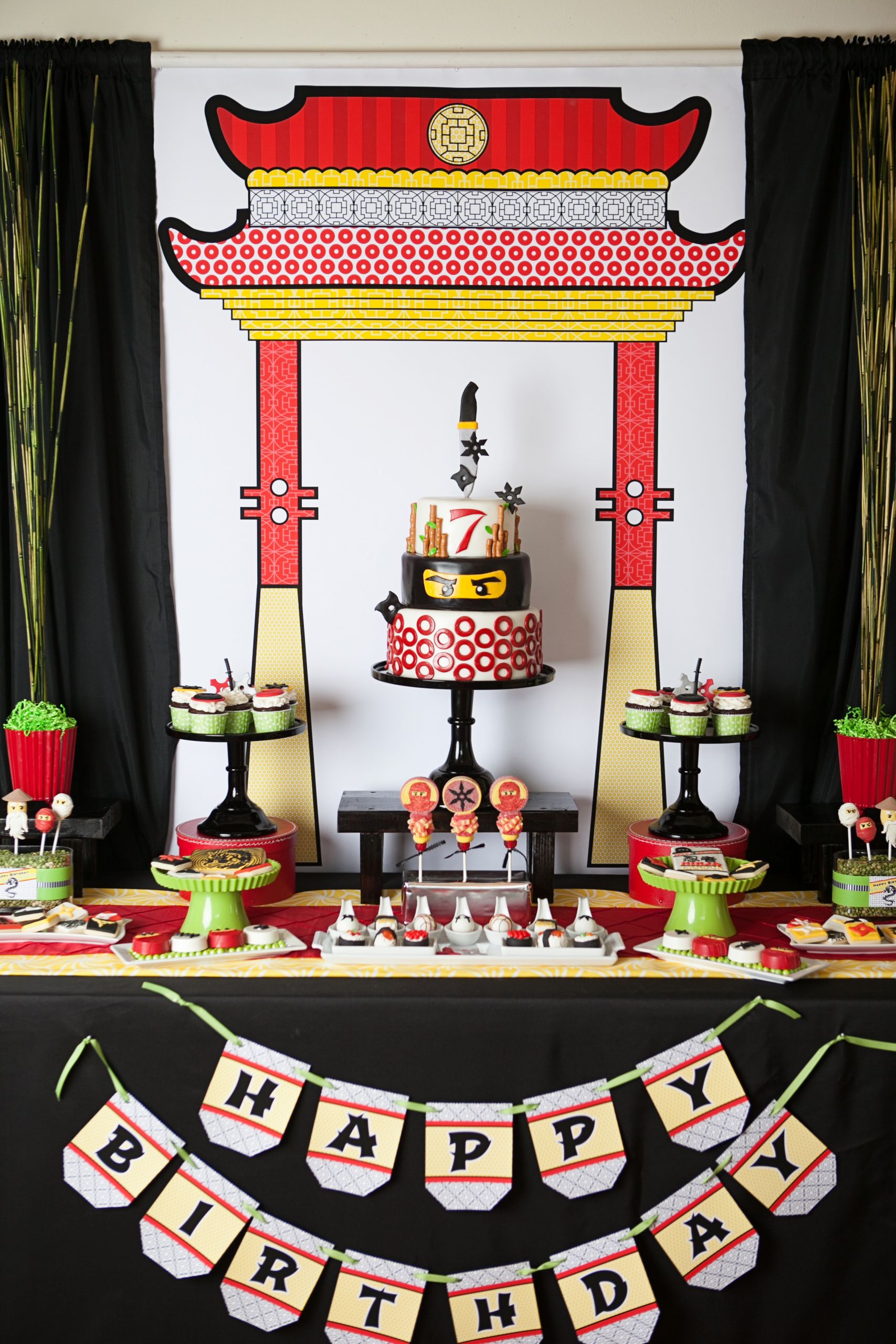 Ninjago Birthday Party
 A Lego Ninjago Inspired Birthday Party Anders Ruff