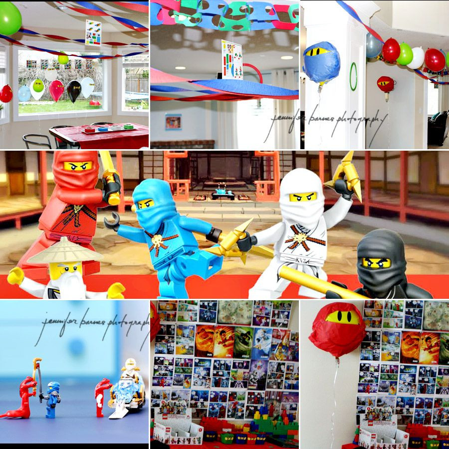 Ninjago Birthday Party
 Ninjago party game ideas