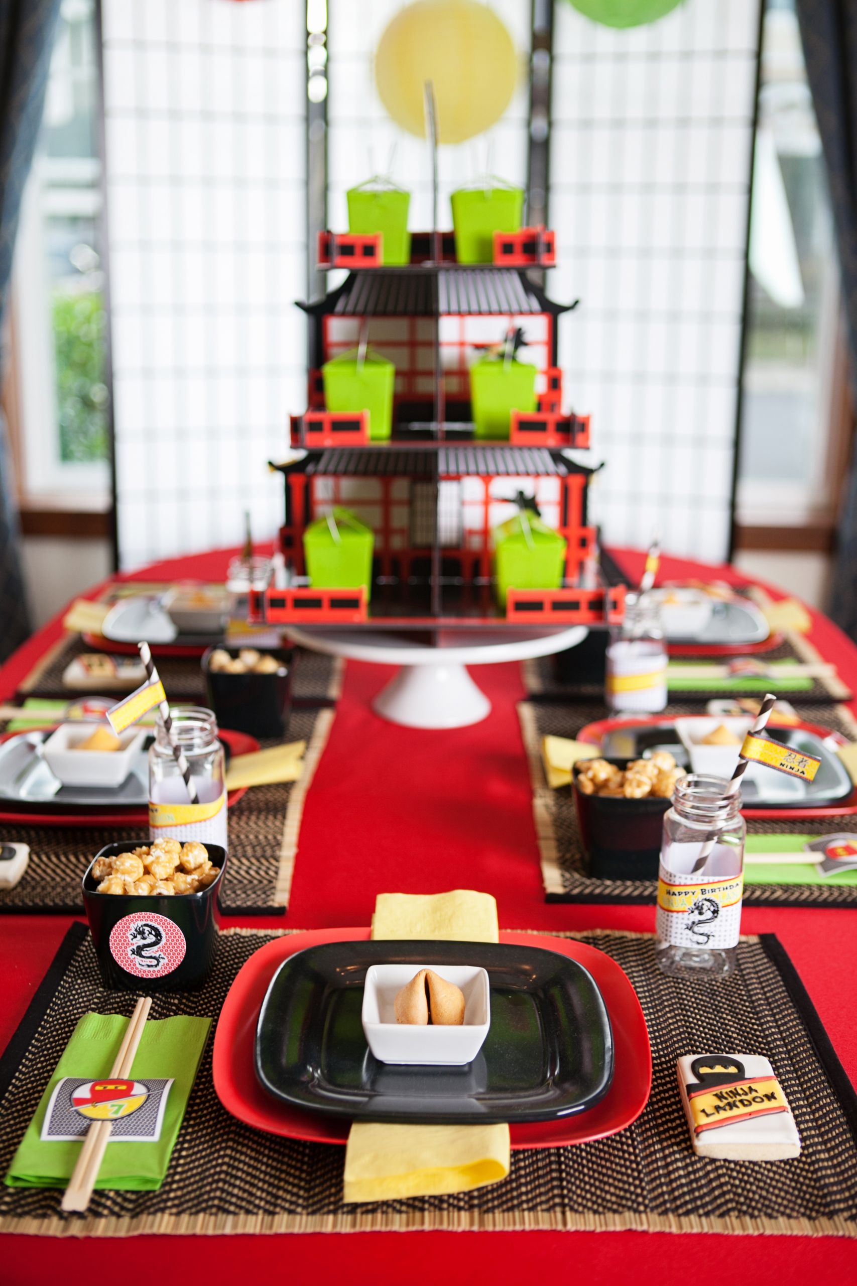 Ninjago Birthday Party
 A Lego Ninjago Inspired Birthday Party Anders Ruff