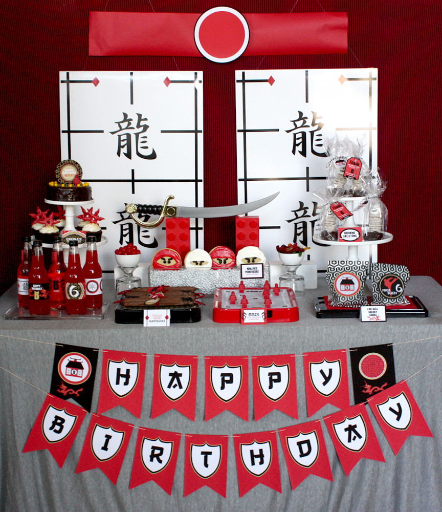 Ninjago Birthday Party
 Wants and Wishes Party printables — Printable Ninjago