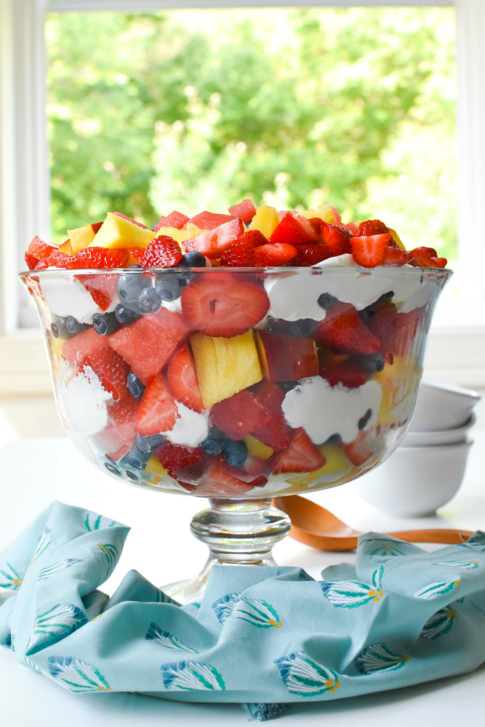 No Bake Fruit Desserts
 Fruit Salad Trifle The Perfect No Bake Summer Dessert