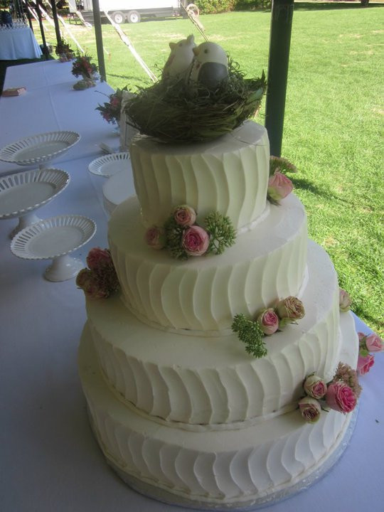 Non Fondant Wedding Cakes
 Non fondant cake inspiration Weddingbee