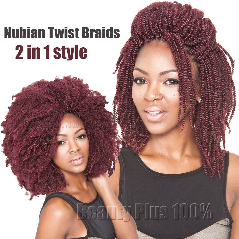 Nubian Twist Crochet Hairstyles
 New Spring Curl Crochet Braids Synthetic Kinky Curly Hair