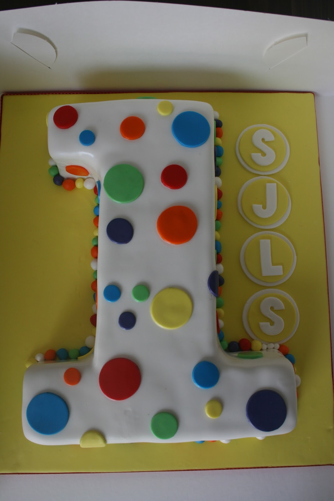 Number 1 Birthday Cake
 Baked By Design Number 1 Birthday cake