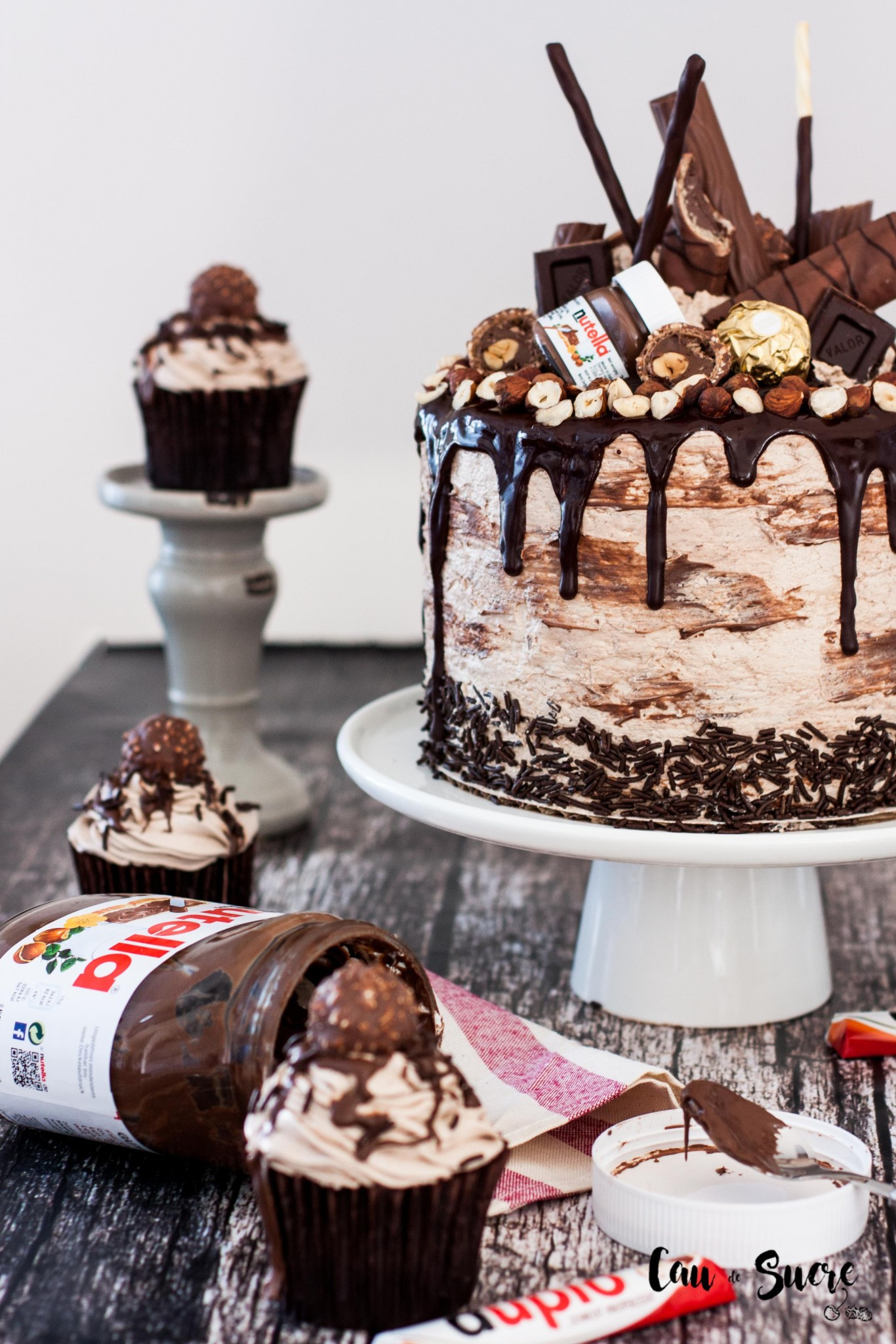 Nutella Birthday Cake
 Nutella Layer Cake – and Happy Birthday to me – Cau de sucre