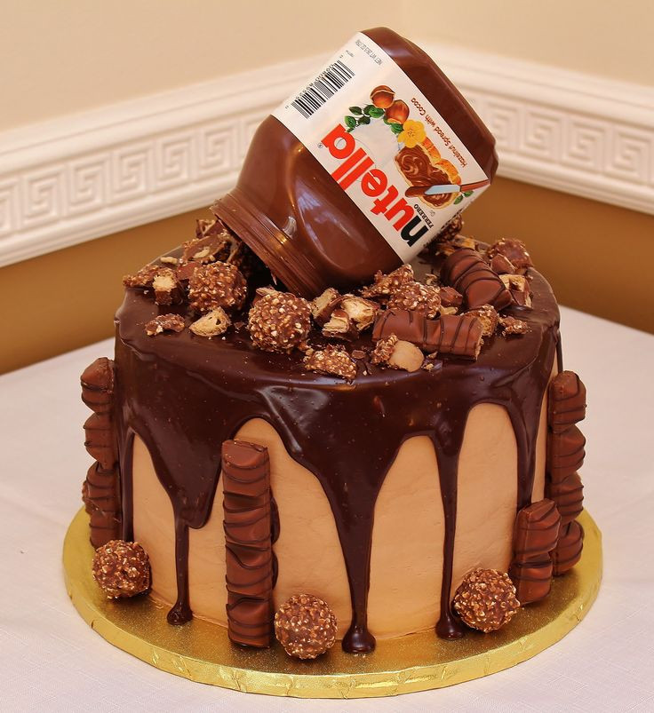 Nutella Birthday Cake
 192 best CHILDREN S BIRTHDAY CAKES images on Pinterest