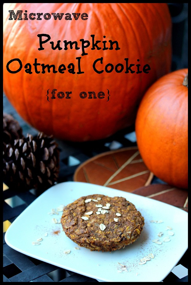 Oatmeal Cookies Microwave
 Microwave Pumpkin Oatmeal Cookie for one fANNEtastic