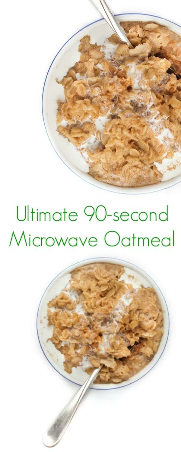 Oatmeal Cookies Microwave
 The ULTIMATE 90 Second Microwave Oatmeal The Lemon Bowl