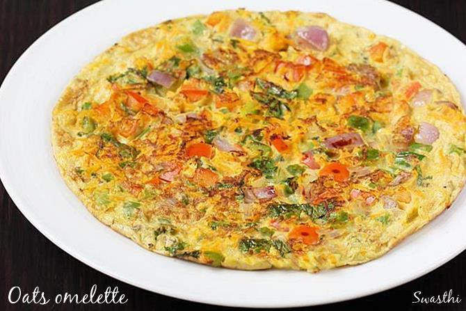 Oats Indian Recipes
 Oats egg omelette Oats omelet