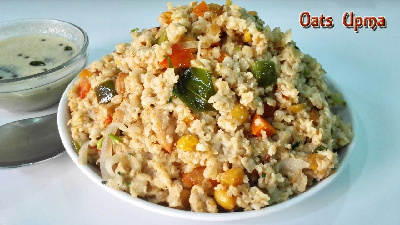 Oats Indian Recipes
 Oats Upma Recipe Indian Upma with a Twist of Healthy