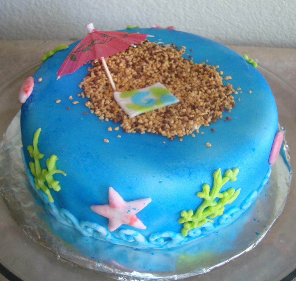 Ocean Birthday Cake
 Ocean Cake