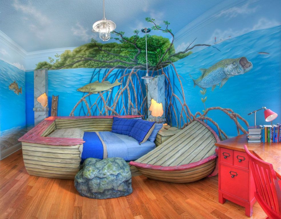 Ocean Themed Kids Room
 30 Creative Kids Bedroom Ideas That You ll Love The Rug