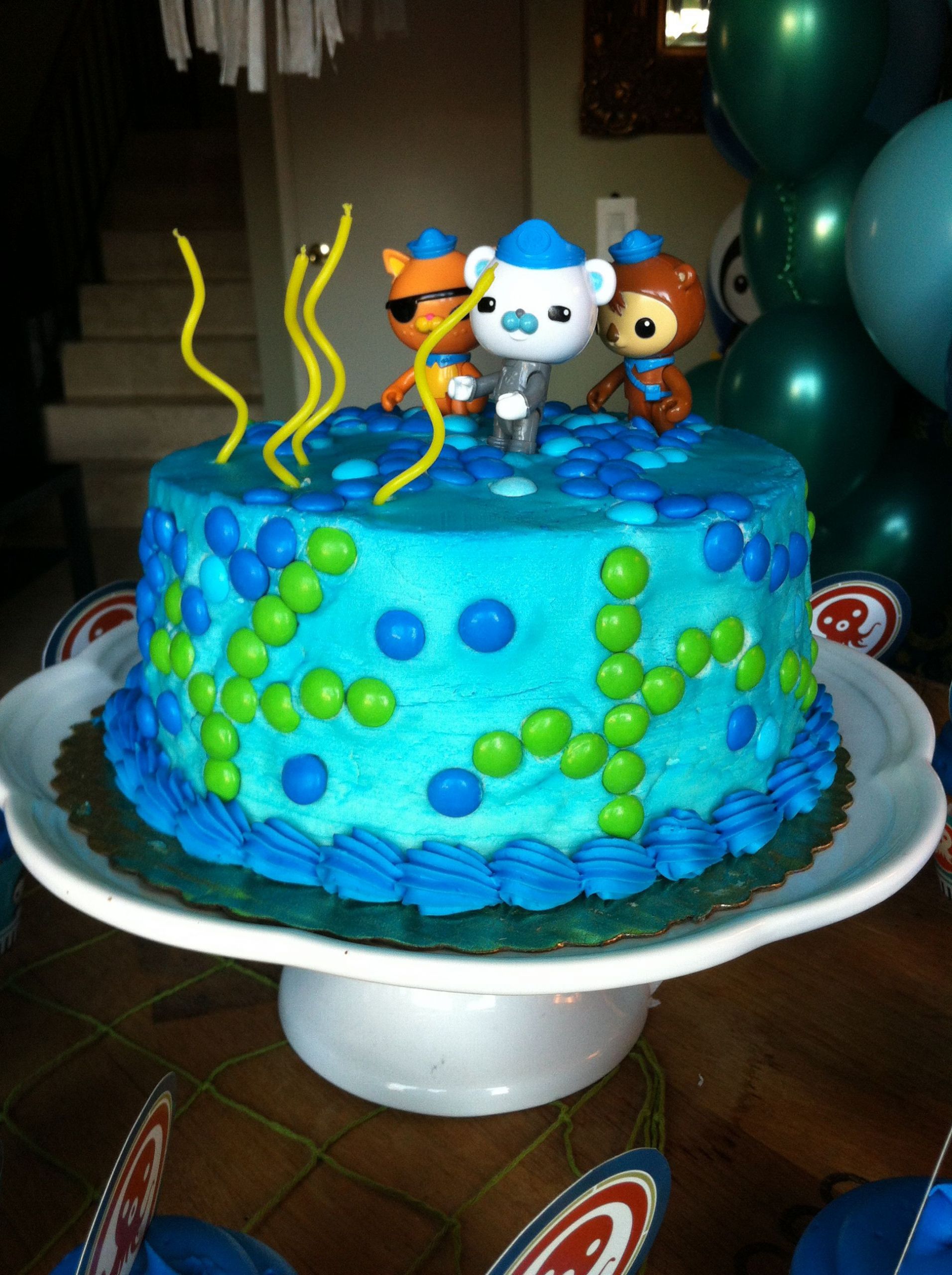 Octonauts Birthday Cake
 Best 25 Octonaut cake ideas on Pinterest