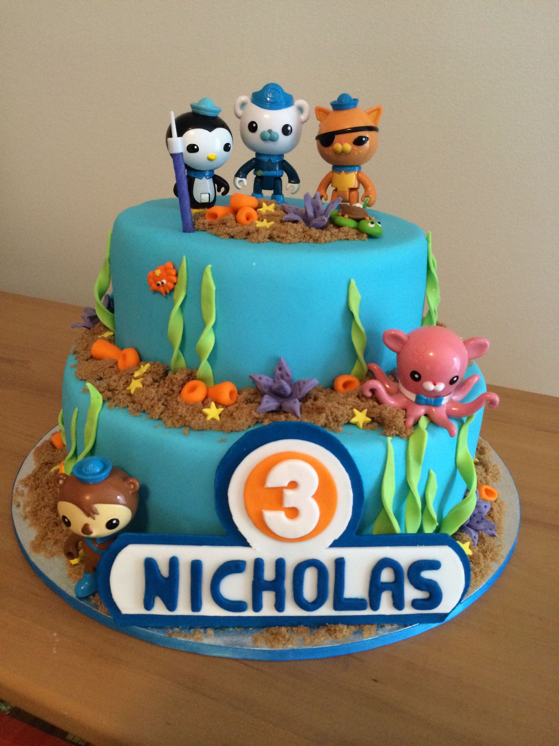 Octonauts Birthday Cake
 Octonauts cake for Nicholas