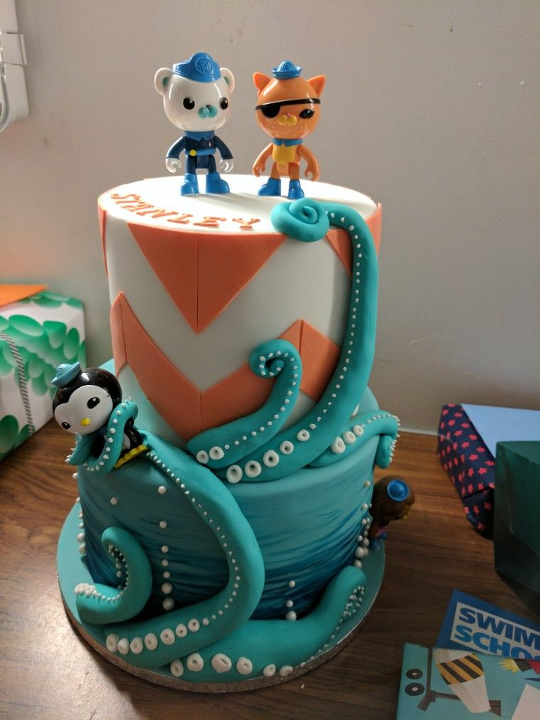 Octonauts Birthday Cake
 Octonauts Birthday Cake by Claire Owen Cakes