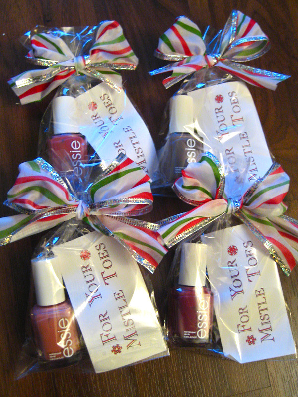 Office Christmas Gift Ideas
 Erica s DIY Work DIY Christmas "for your mistle toes"