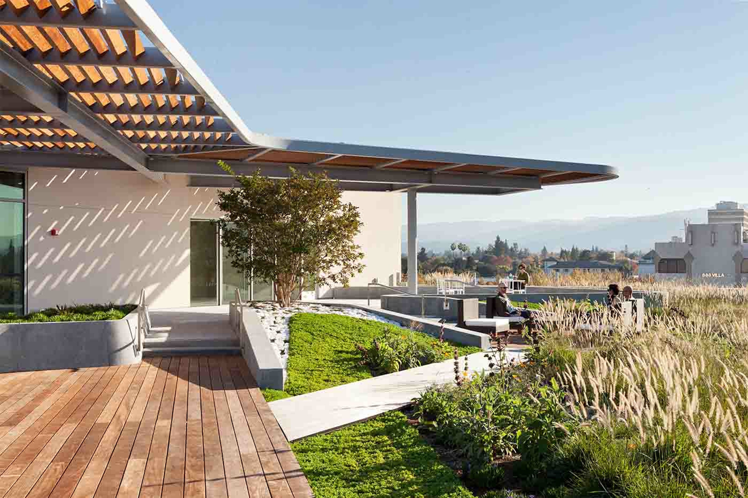 Office Terrace Landscape
 A Roof with a View