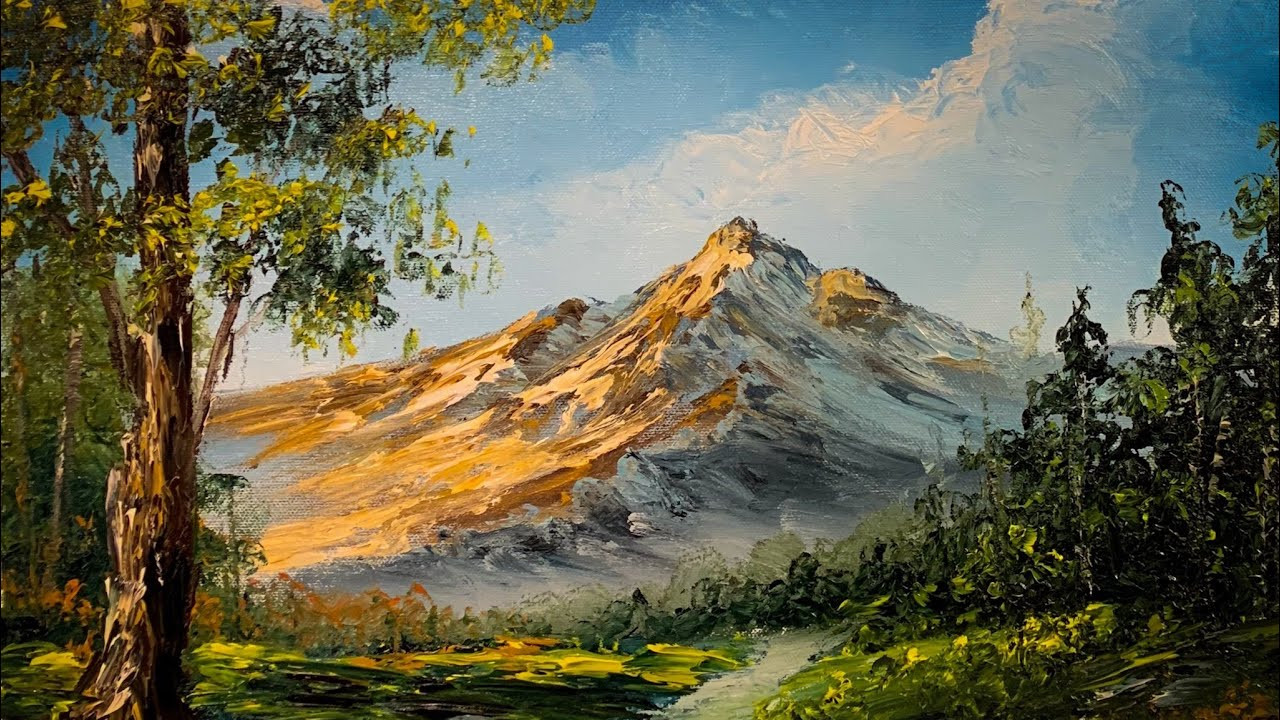 Oil Painting Landscape Awesome How to Paint with Your Hands Landscape Oil Painting