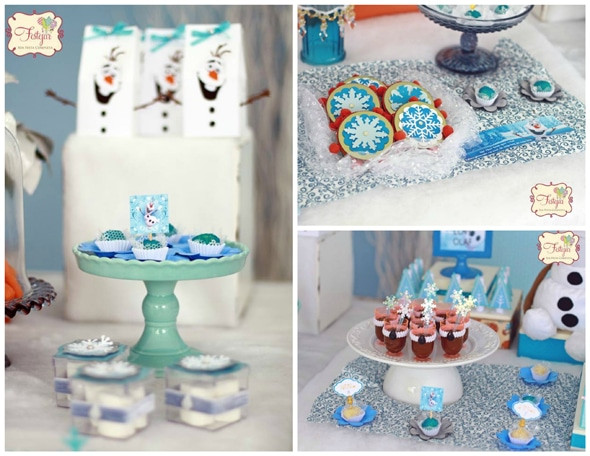 Olaf Birthday Party Ideas
 Frozen Olaf Birthday Party Pretty My Party Party Ideas