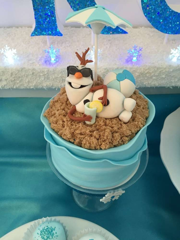 Olaf Birthday Party Ideas
 Frozen Disney Birthday Party Ideas With images