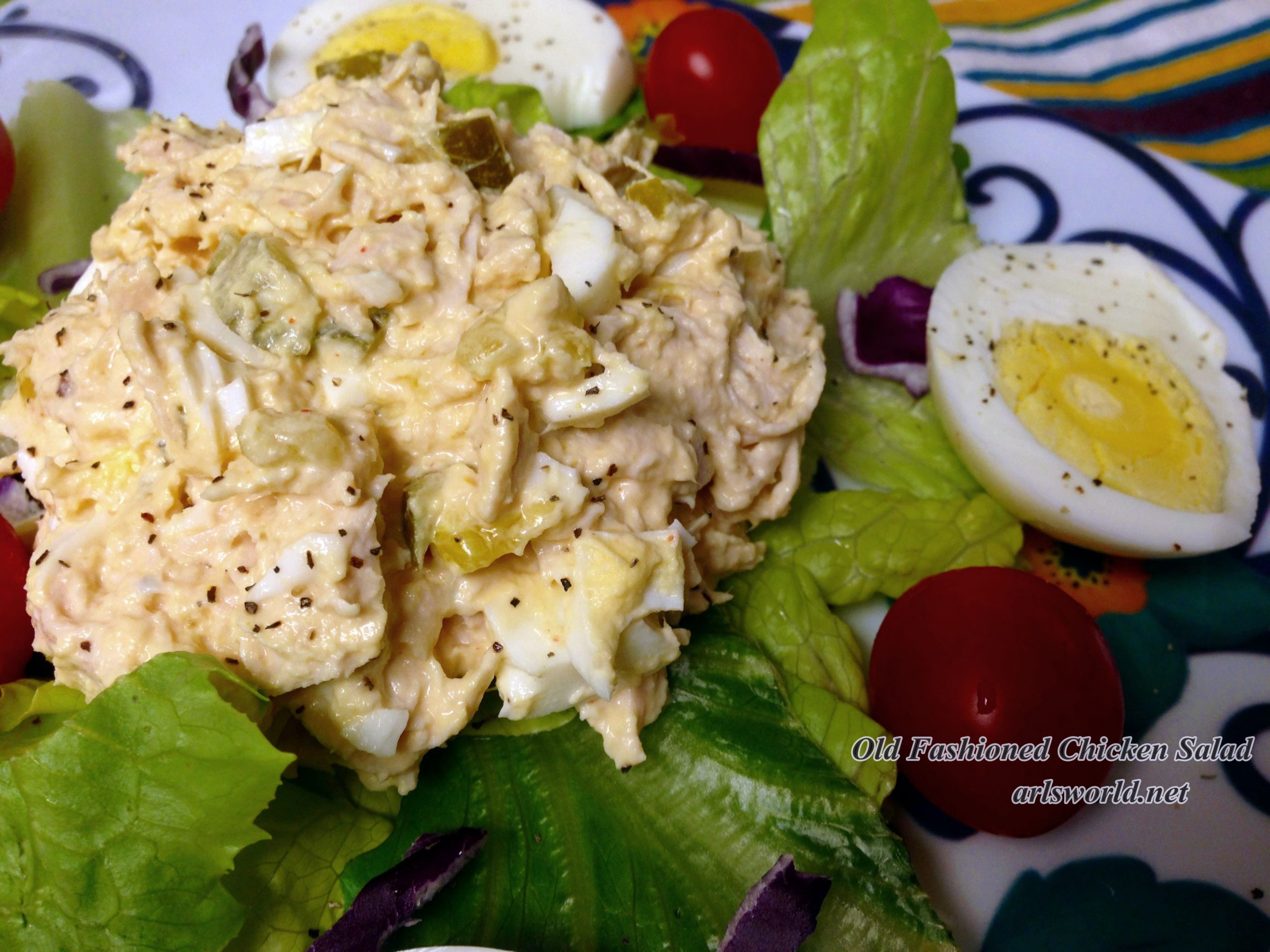 Old Fashioned Chicken Salad
 Old Fashioned Chicken Salad