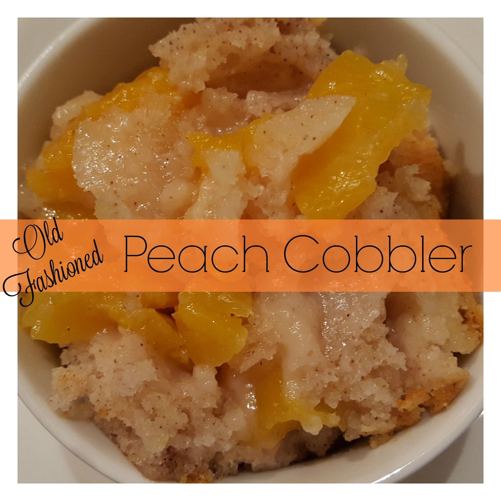 Old Fashioned Southern Peach Cobbler
 Julia s Simply Southern Old Fashioned Peach Cobbler