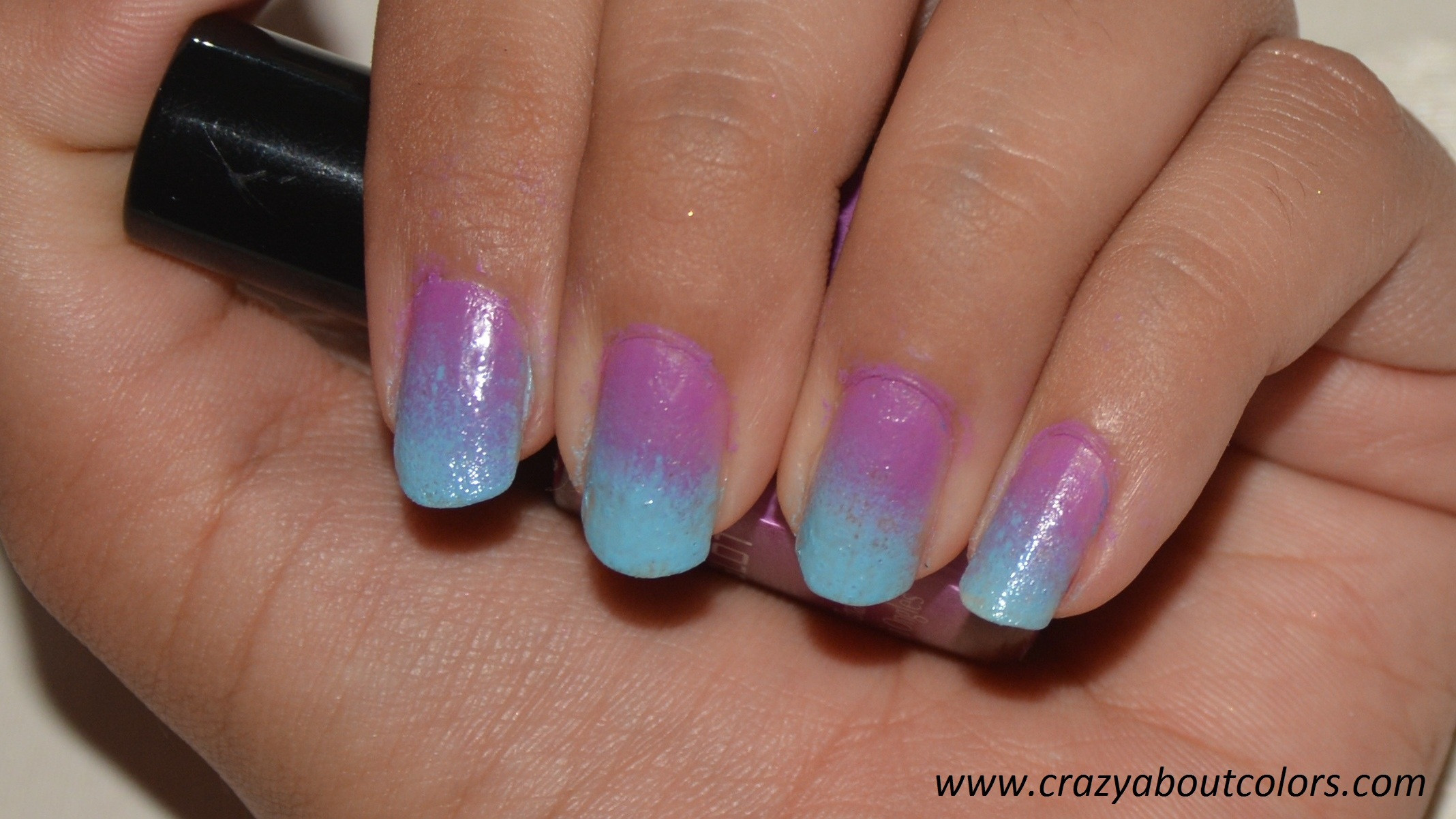 Ombre Nail Colors
 Ombre Nails Crazy about Colors