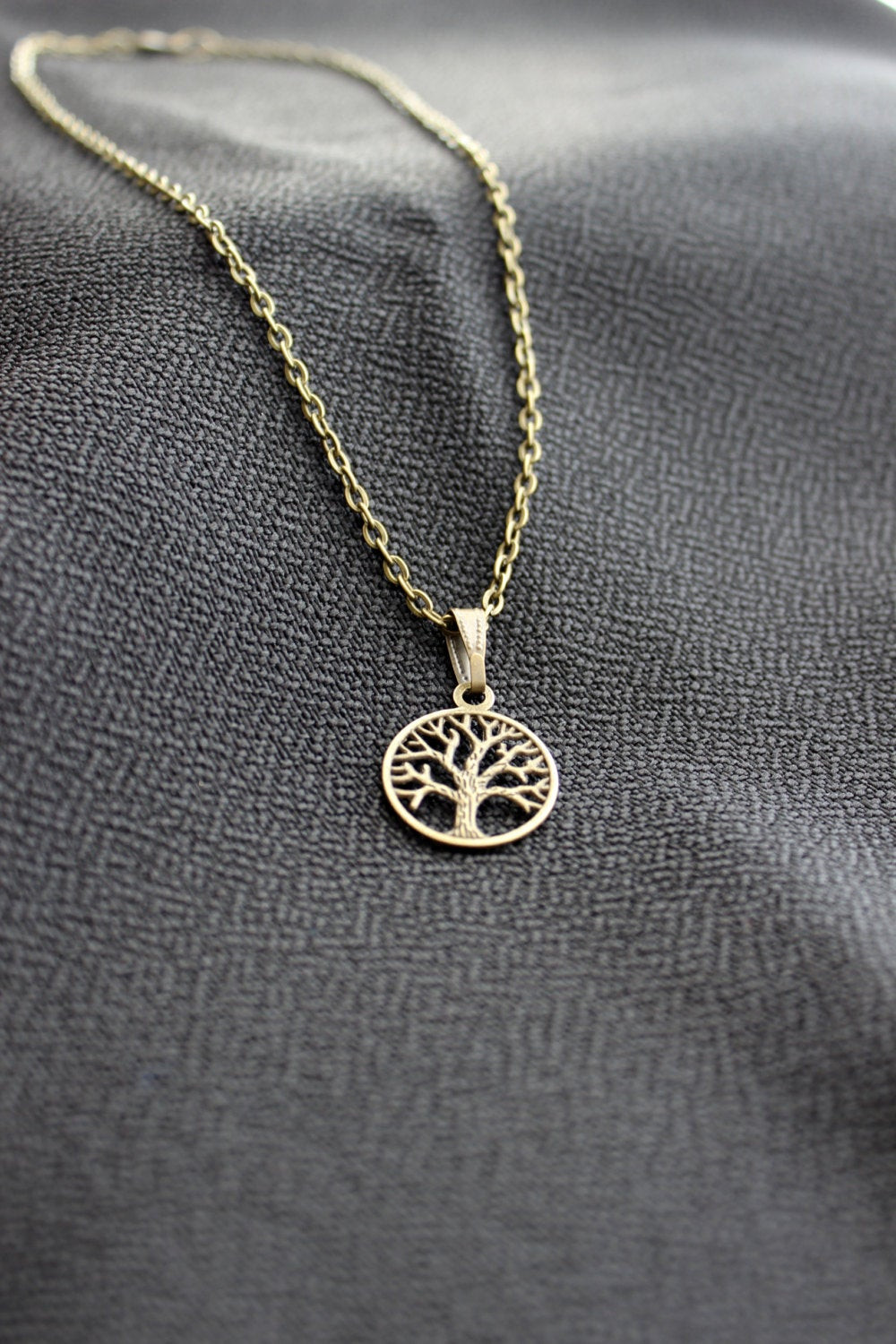 Once Upon A Time Necklace
 ce Upon a time Regina Apple Tree Necklace bronze handmade