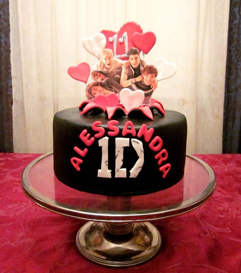 One Direction Birthday Cake
 one direction cake