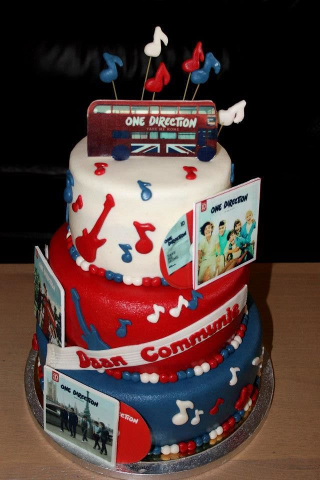 One Direction Birthday Cake
 17 Best images about e direction cakes on Pinterest