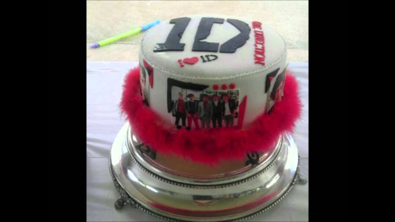 One Direction Birthday Cake
 e Direction Birthday Cake