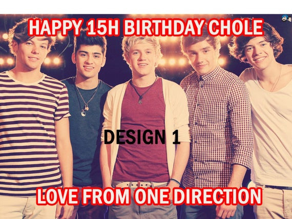 One Direction Birthday Card
 e Direction Birthday Cards Harry Styles Liam by Starographs