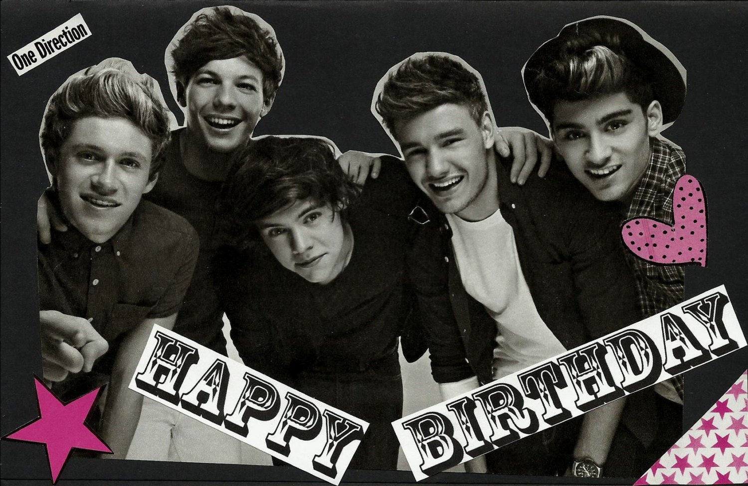 One Direction Birthday Card
 Etsy Your place to and sell all things handmade