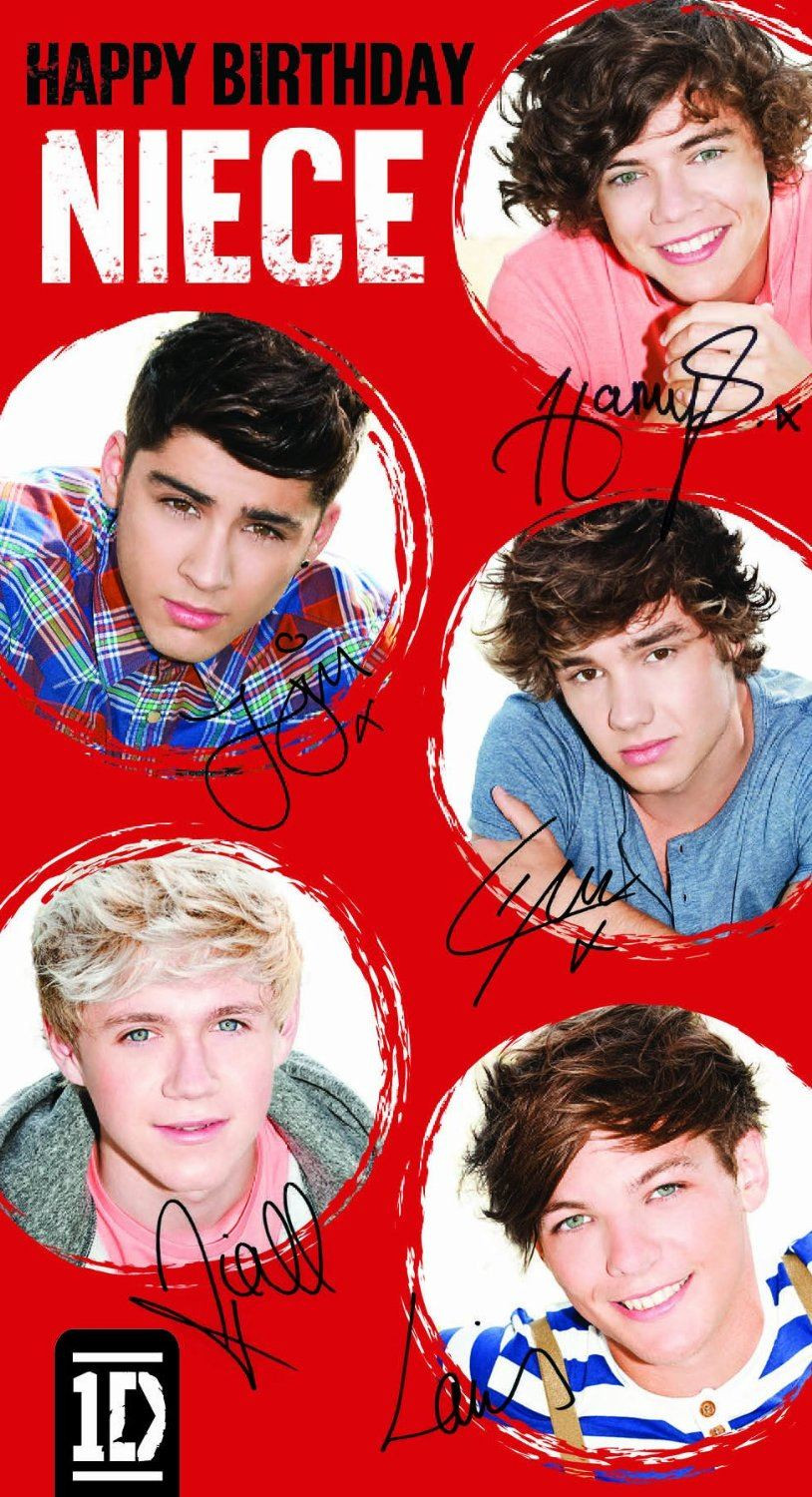 One Direction Birthday Card
 e Direction Birthday Card Age 10 10th Birthday Card