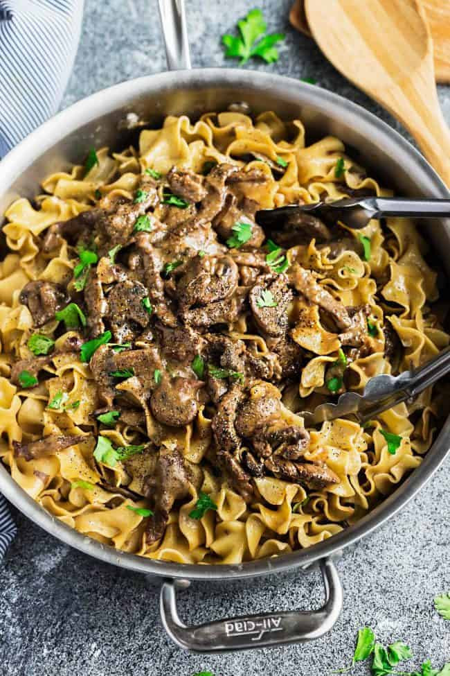 One Pot Ground Beef Recipes
 e Pot Beef Stroganoff