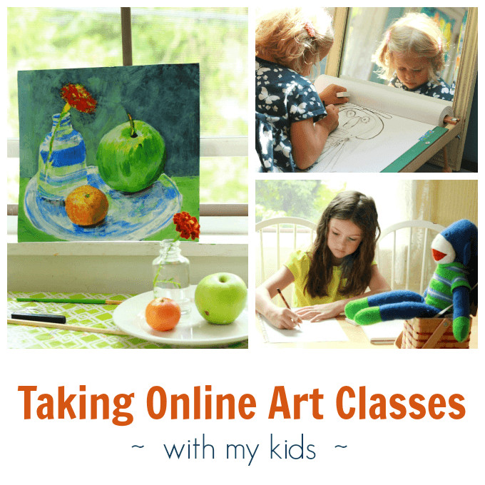 Online Art For Kids
 The line Art Classes I ve Been Taking Myself and with My