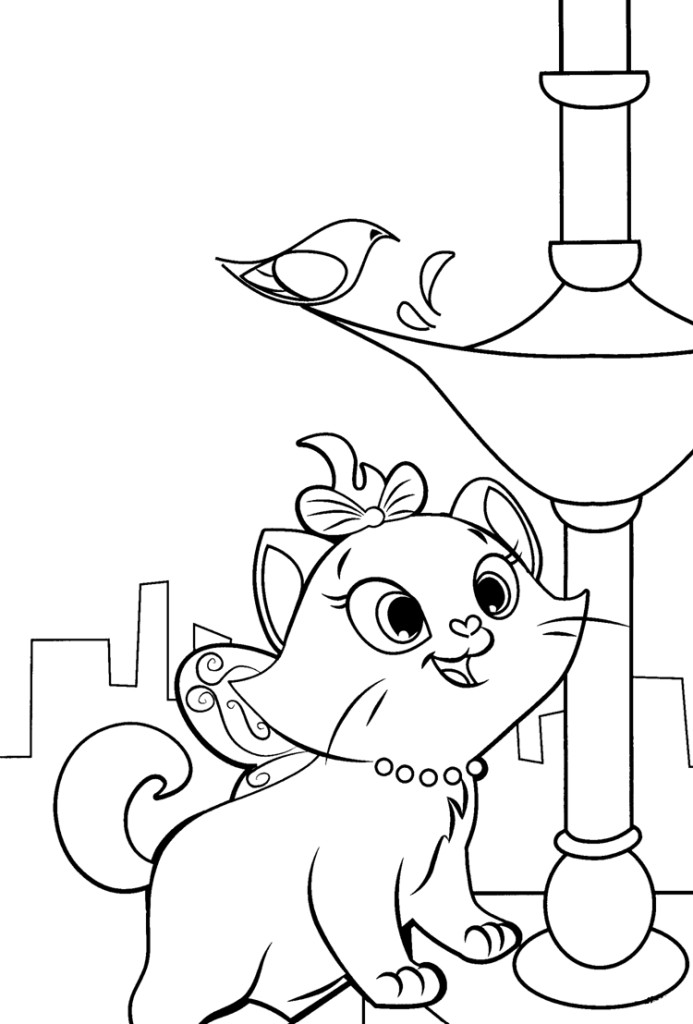 Online Coloring Kids
 Aristocats Coloring Pages Best Coloring Pages For Kids